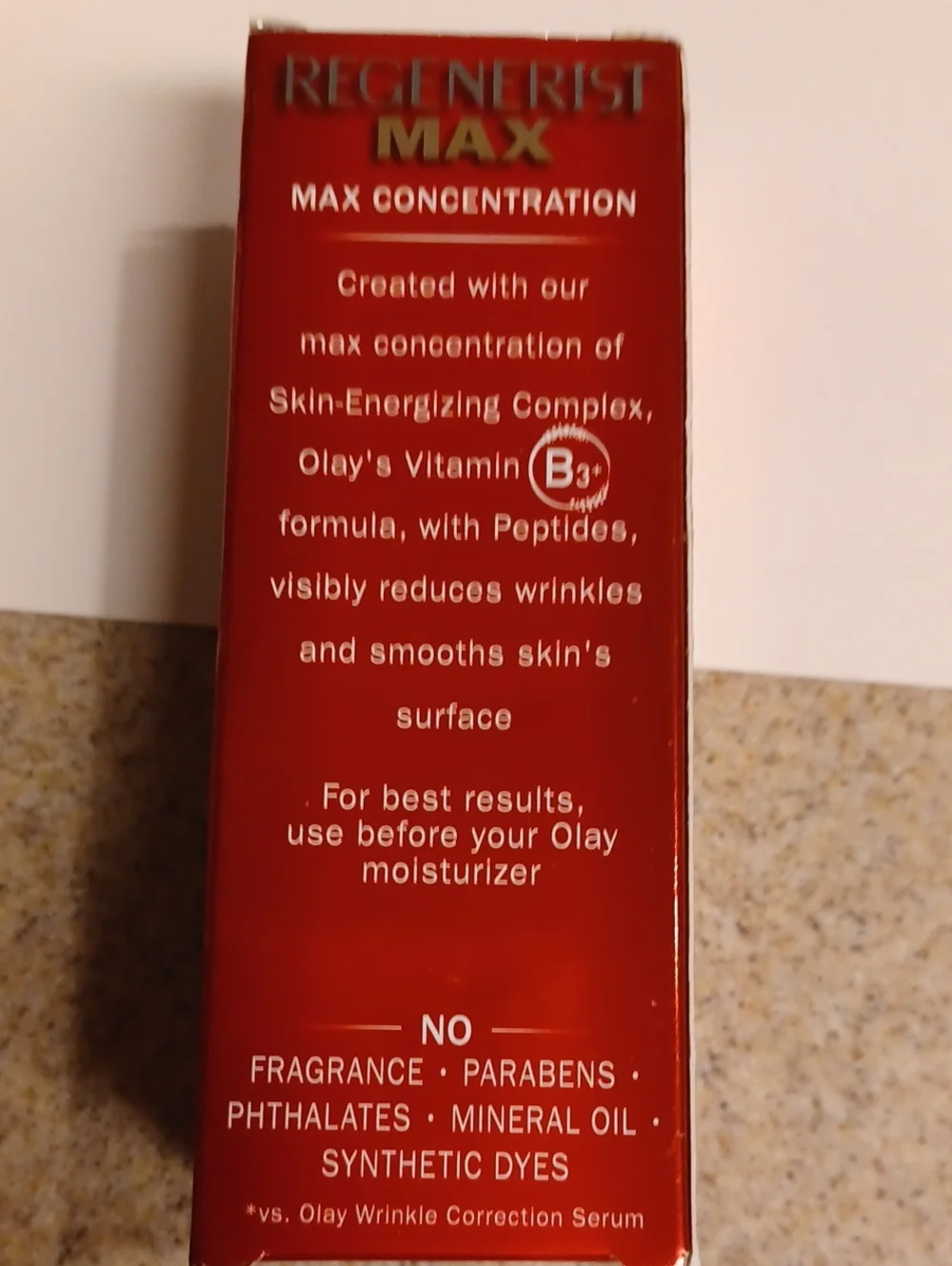 > New OLAY Wrinkle  Regenerist & Tone Perfection Serums